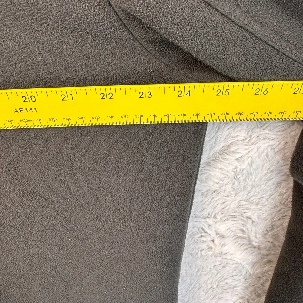 Banana Republic Fleece Pullover Large Tall Olive Green‎ Quarter Zip